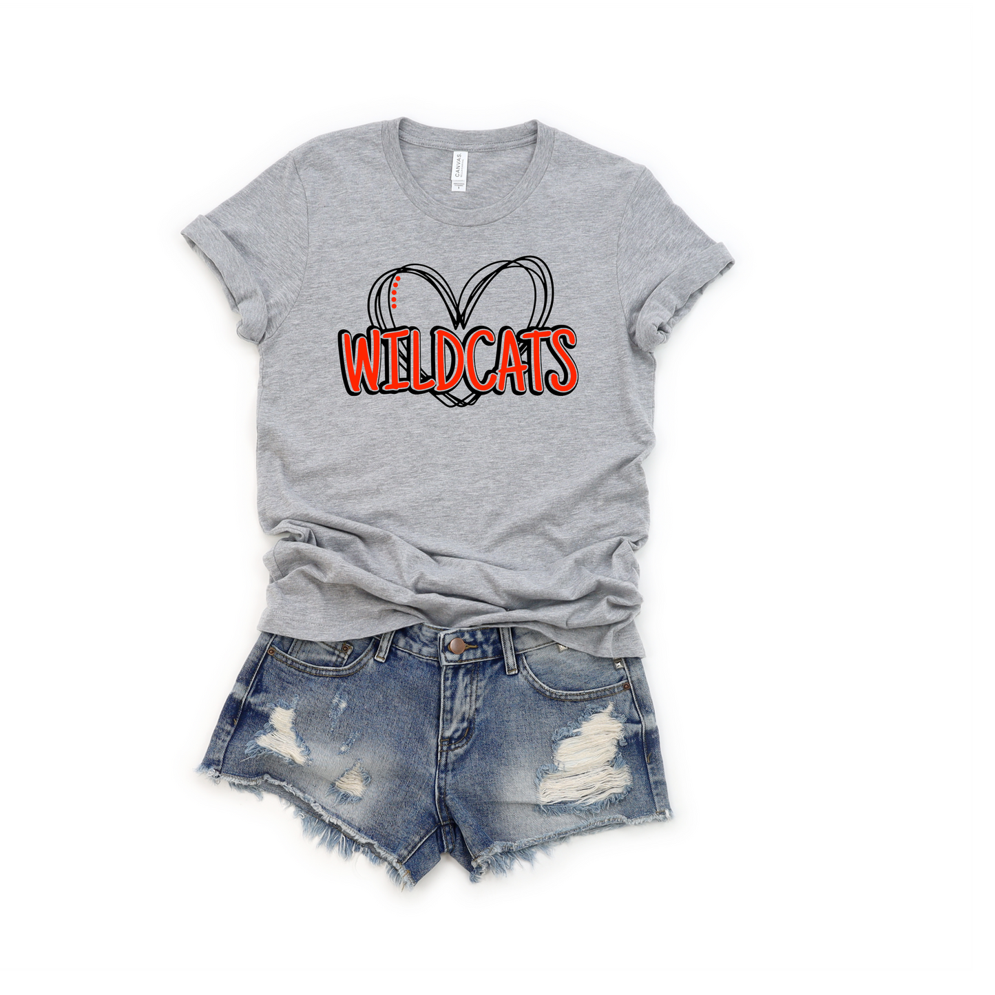 Wildcats Love Tee (Youth & Adult)