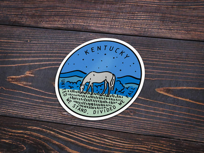 Kentucky Sticker: 2"