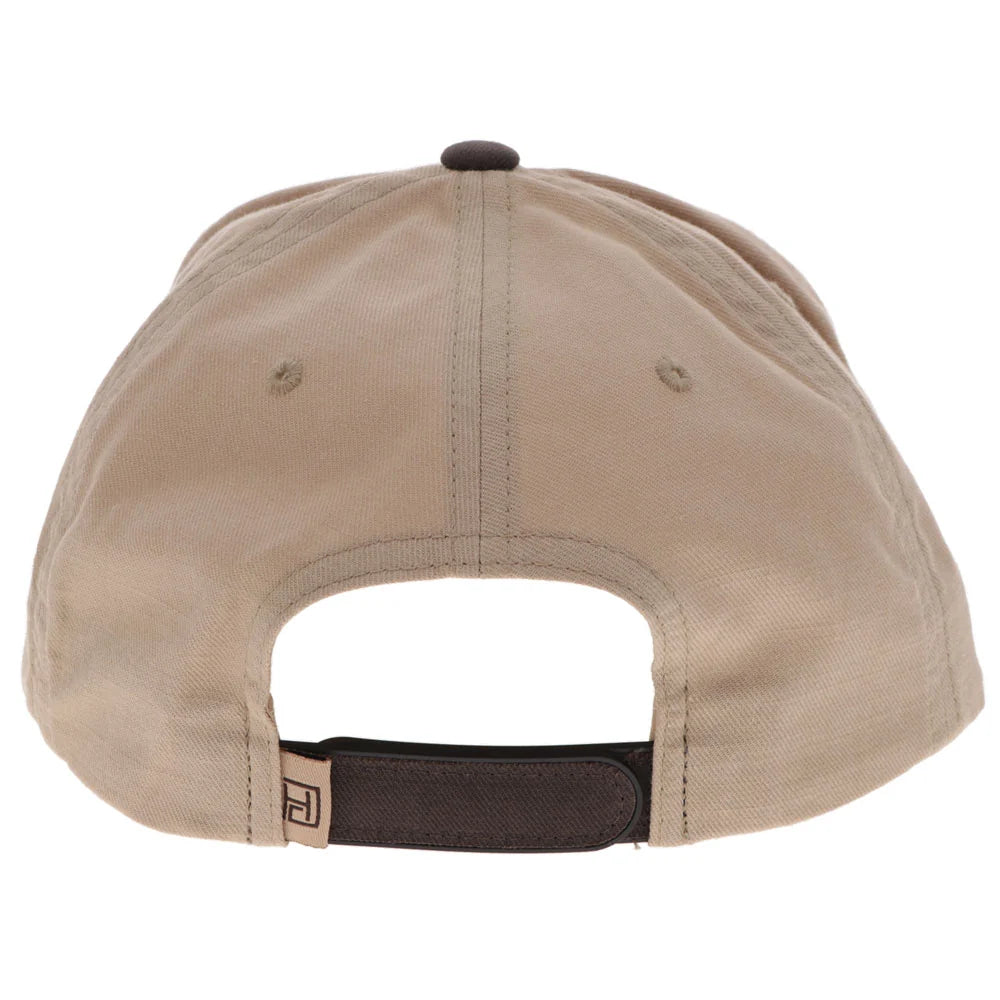 Hooey Western Swing Hat Tan W/ Brown Embroidery Logo