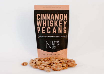 Cinnamon Whiskey Pecans | Gourmet Roasted Nuts