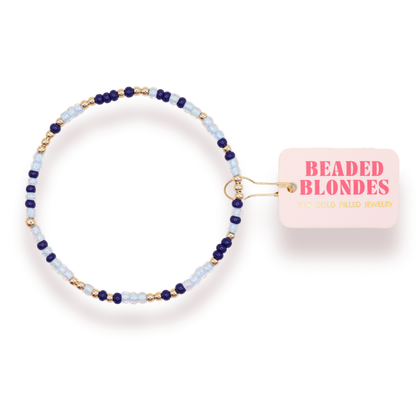 No Blues Here Sprinkle Bracelet: Standard 6.75 inch