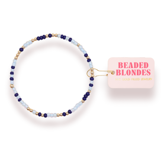 No Blues Here Sprinkle Bracelet: Standard 6.75 inch