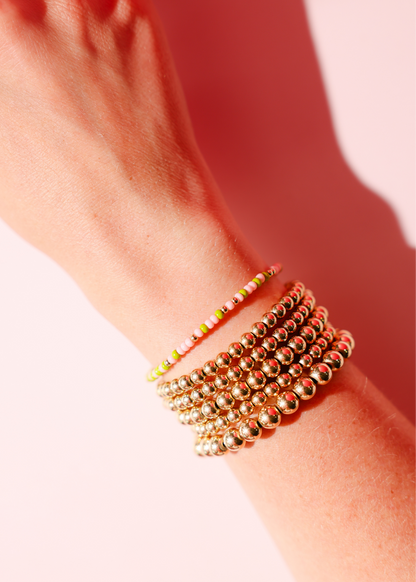 Palm Beach Sprinkle Bracelet: Standard 6.75 inch