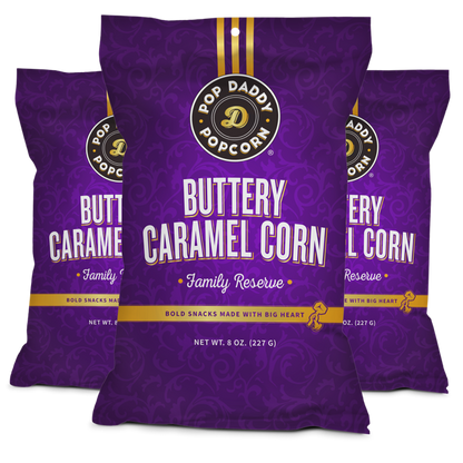 Pop Daddy - Premium Buttery Caramel Corn Family Reserve 8oz.