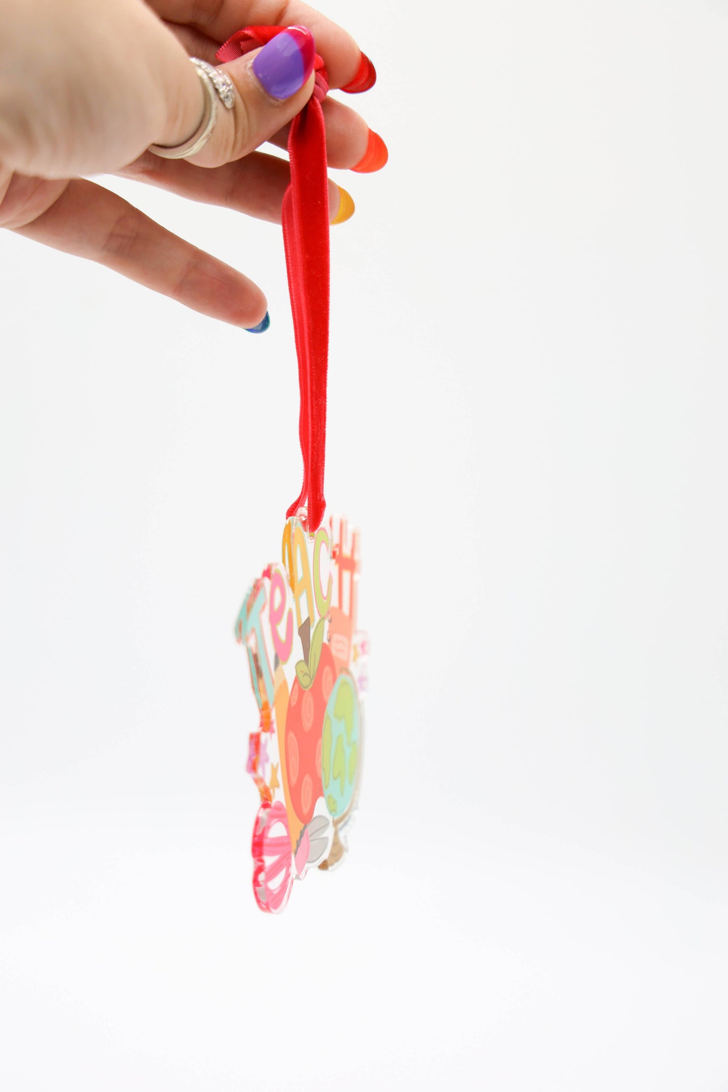 Teach Icons Acrylic Ornament
