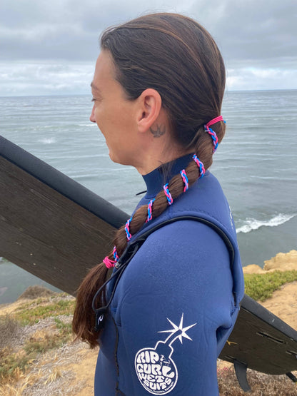 Rip Tie Tangle Free Hair Tie - Sunset: Extra Long