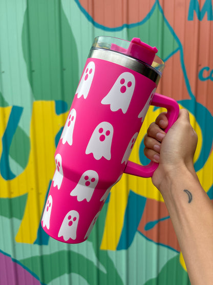 Ghost Tumbler with Handle