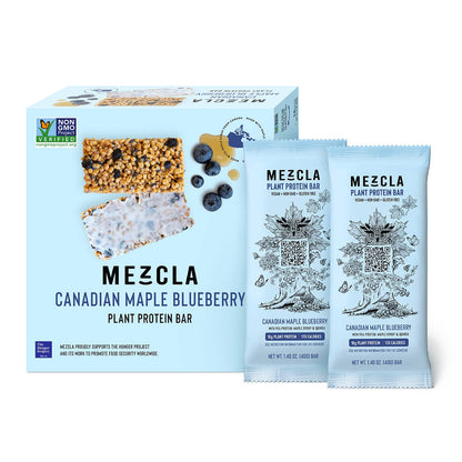 Canadian Maple Blueberry Bar
