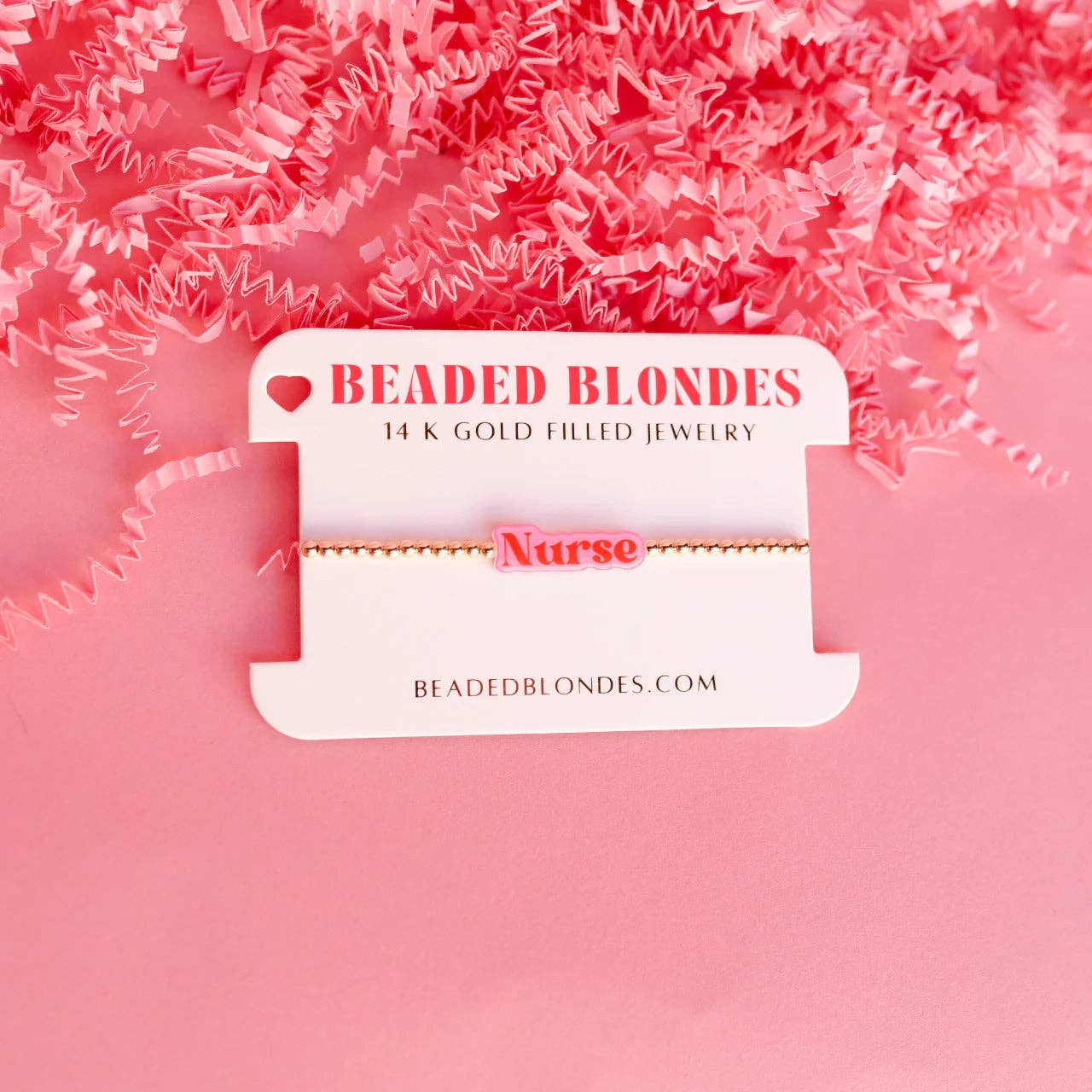 Nurse Bracelet: Sprinkle / Standard 6.75 inch