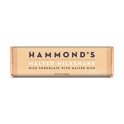 Candy Bar - Milk Chocolate - Malted Milkshake - 2.25 oz