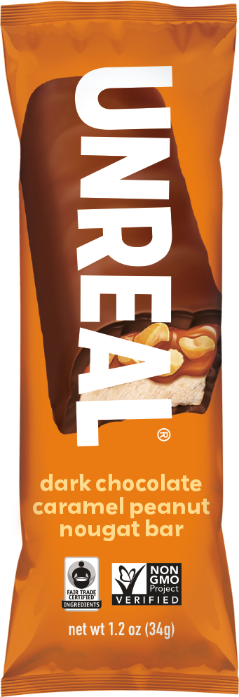 Dark Chocolate Caramel Peanut Nougat Snack Pack - 12 Large B
