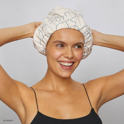 Mickey & Minnie x Kitsch Satin Lined Flexi Shower Cap