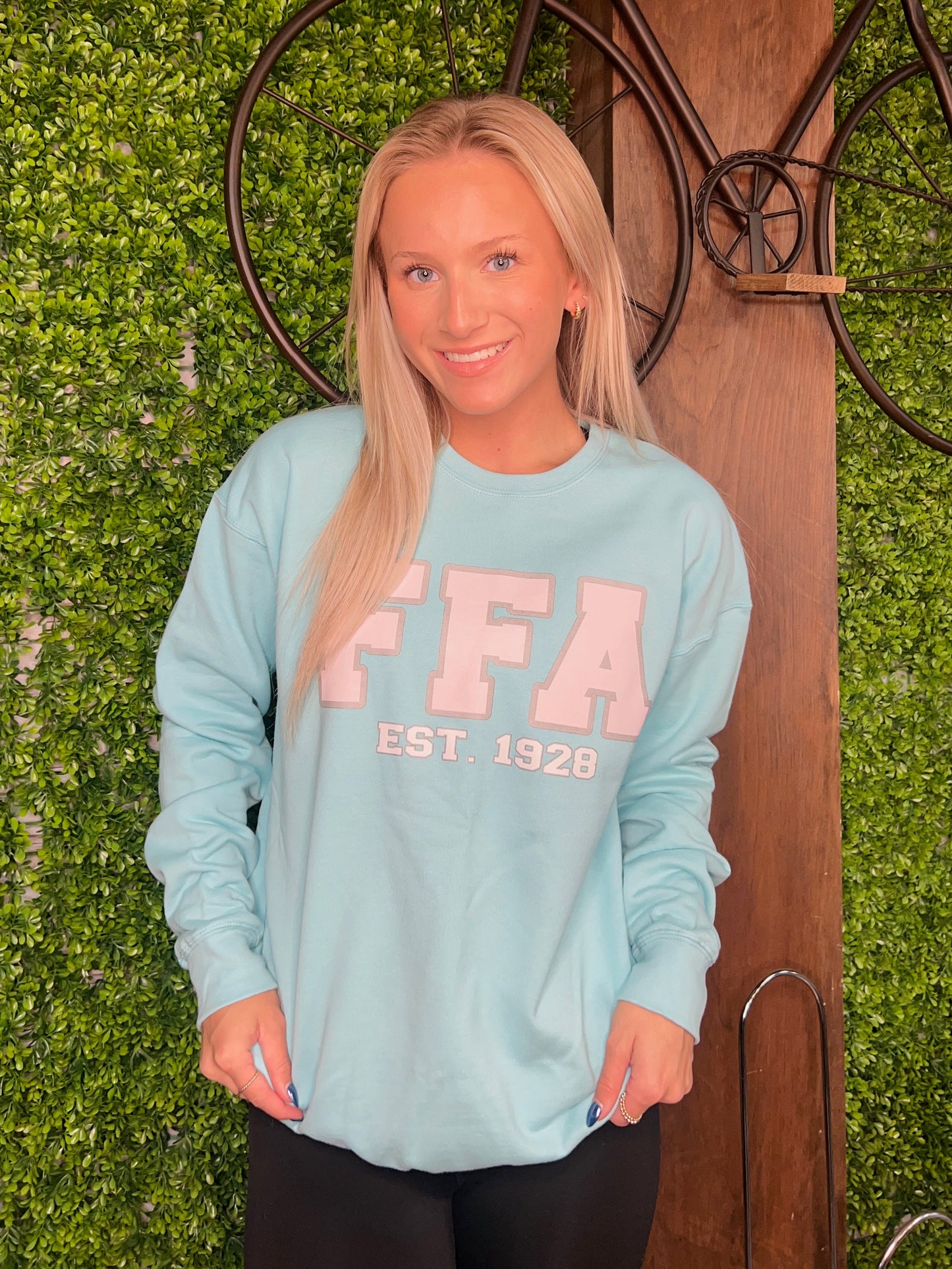 FFA Teal Crewneck
