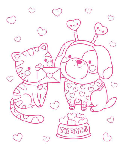 ColorWorld: Super Sweet Valentine by: Kit - Paperback; 64 pages / English