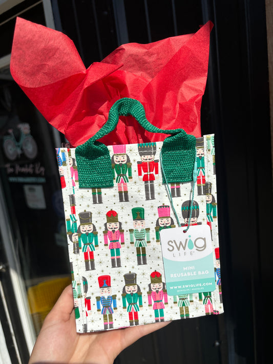 Classic Nutcracker Mini Reusable Gift Bag