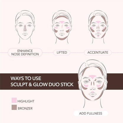 Sculpt & Glow Duo Stick (100, Fun Day Out)