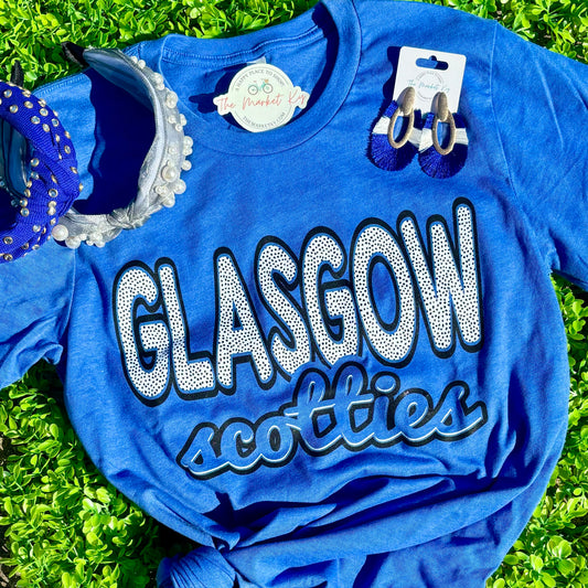 Glasgow Scotties Dots Tee