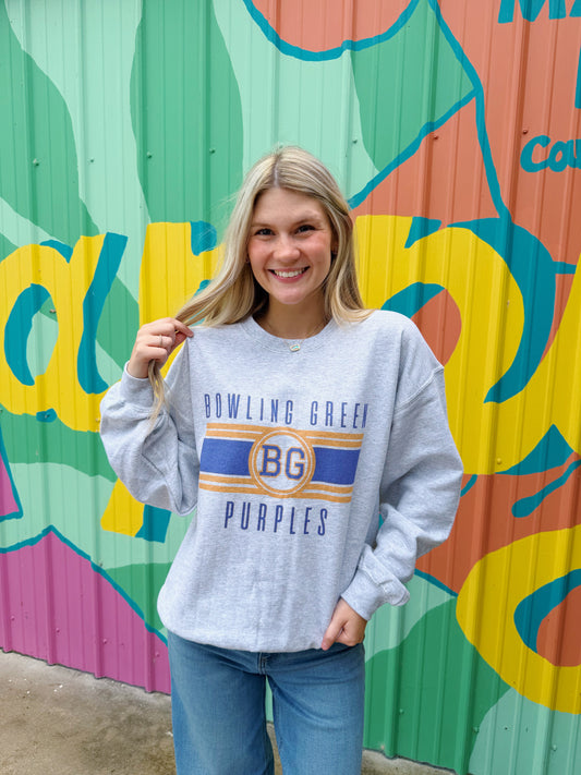 Bowling Green Purples Crewneck