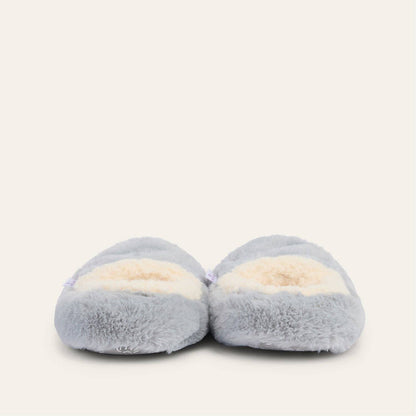 Sherpa Gray Warmies Slippers