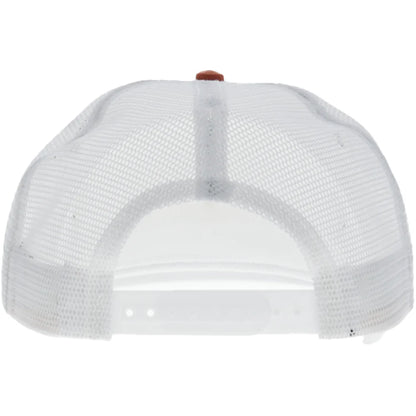 Hooey AMCC Trucker Snapback Hat - White/Orange