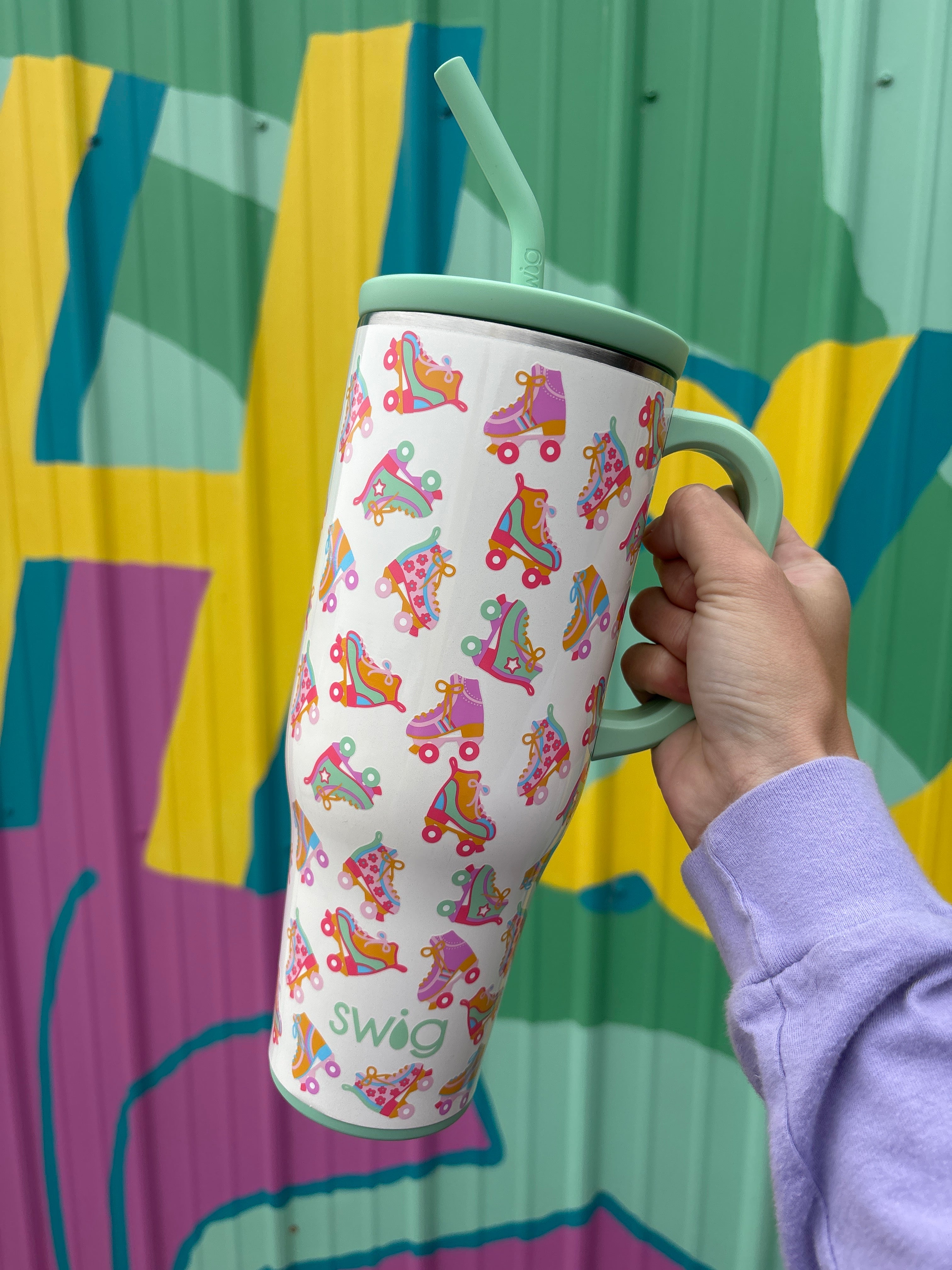 40oz Mega Mug Roller Rink