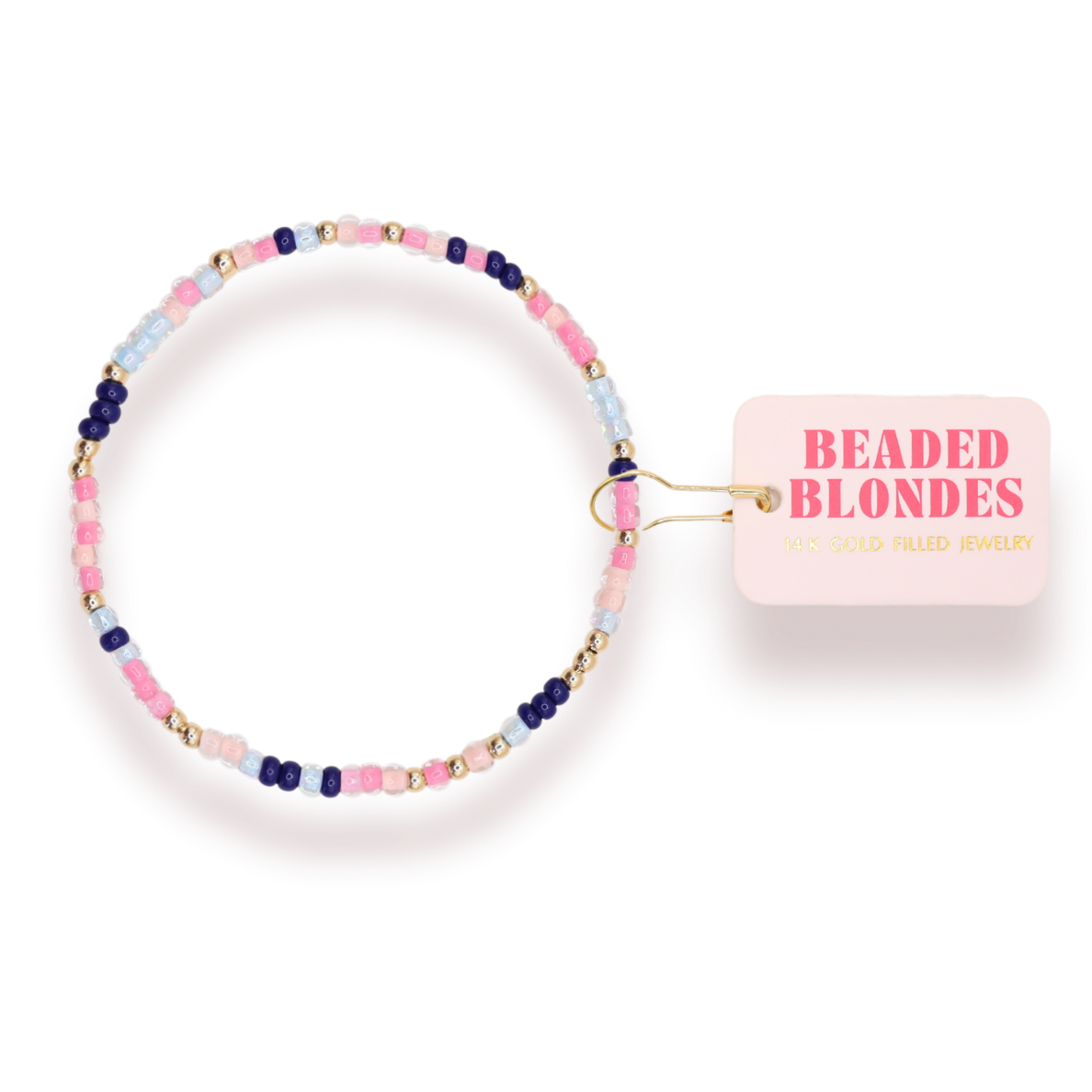 Delta Gamma Sprinkle Bracelet: Standard 6.75 inch