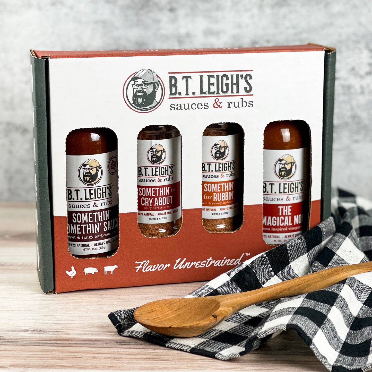 The Flavor Gift Box - Smoker Gift Set