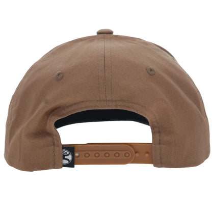 Hooey Walleye Full Surround Snapback Hat - Tan