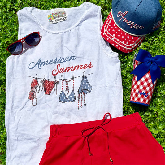 American Summer Bikinis Comfort Colors Tank Top