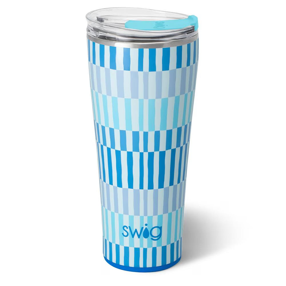 32oz Swig Glacier Stripe