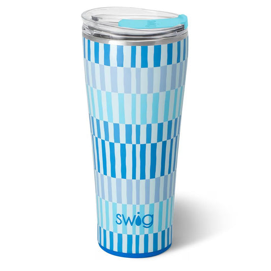 32oz Swig Glacier Stripe