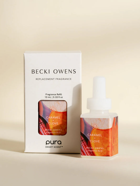 Becki Owens Caramel & Clove Pura Home Diffuser Refill
