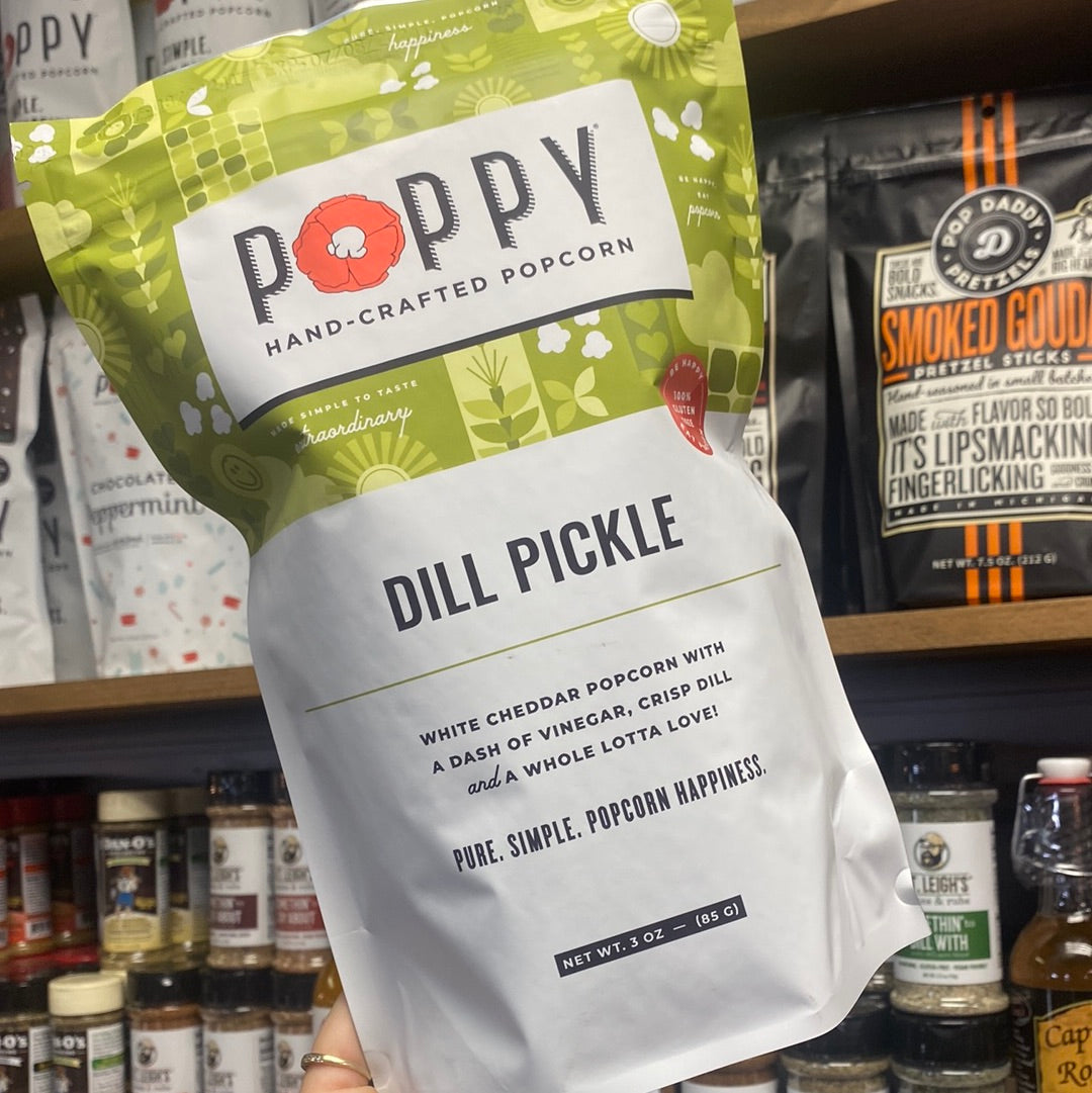 Poppy Dill Pickle Gourmet Popcorn