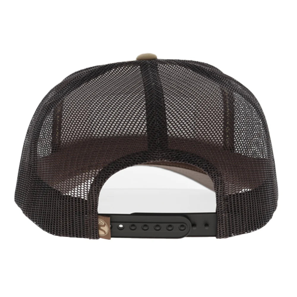 Hooey Sudan Trucker Snapback Hat - Tan/Brown