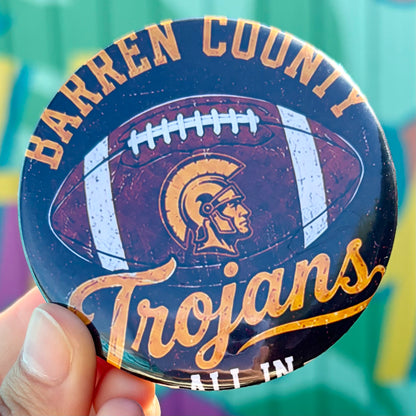 BC Trojans All In Button