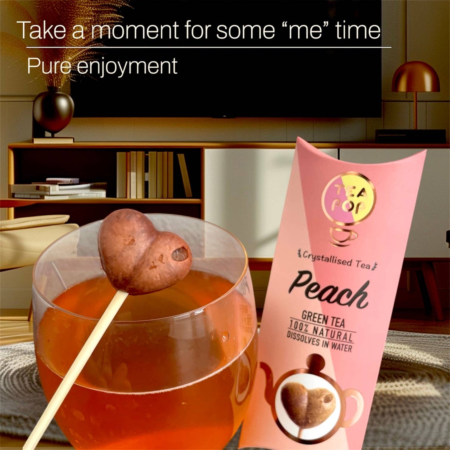Peach TEA on-a-stick! Gourmet Tea