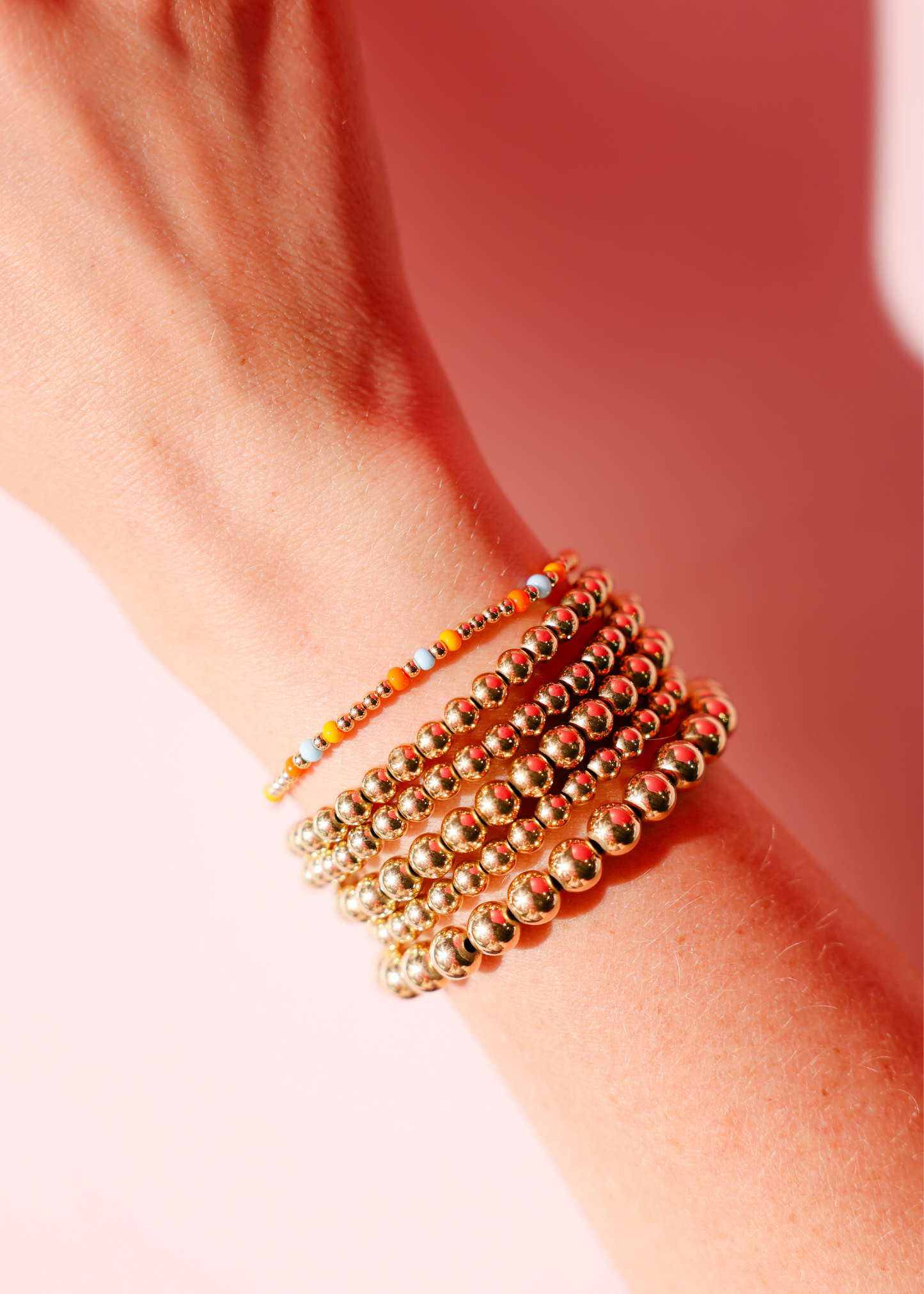 Vitamin D Hollis Bracelet in Gold: Standard 6.75 inch
