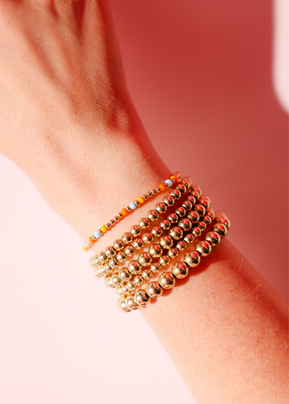 Vitamin D Hollis Bracelet in Gold: Standard 6.75 inch