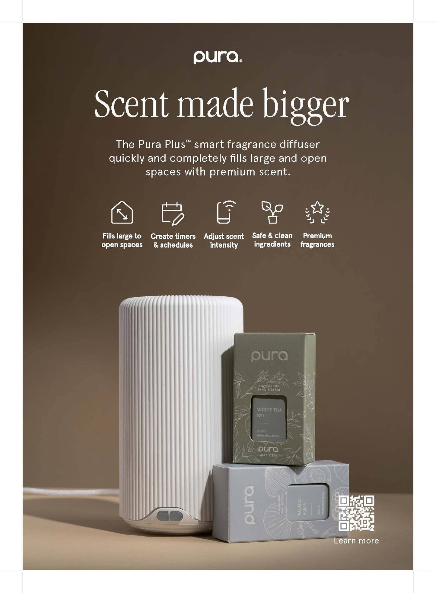 Shelf Talker Display - Pura Diffusers: Pura Plus