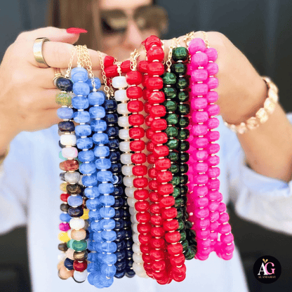 The Pop Necklace: Hot Pink