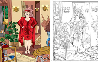 Golden Girls Color-by-Number by Editors of Thunder Bay Press: Flexibound; 192 pages / English