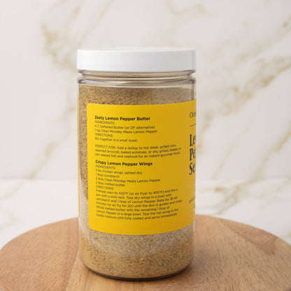 Lemon Pepper Seasoning: Standard-8oz