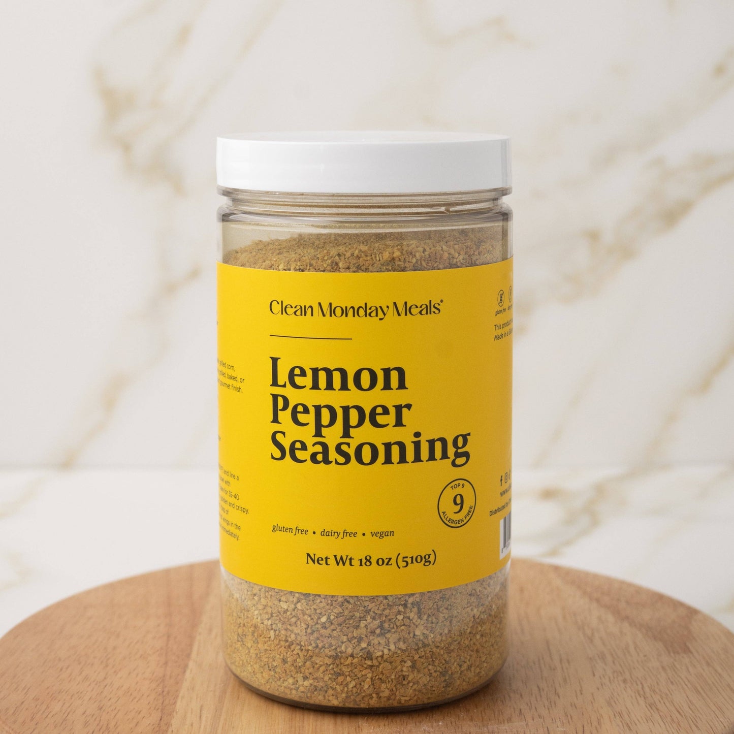 Lemon Pepper Seasoning: Standard-8oz
