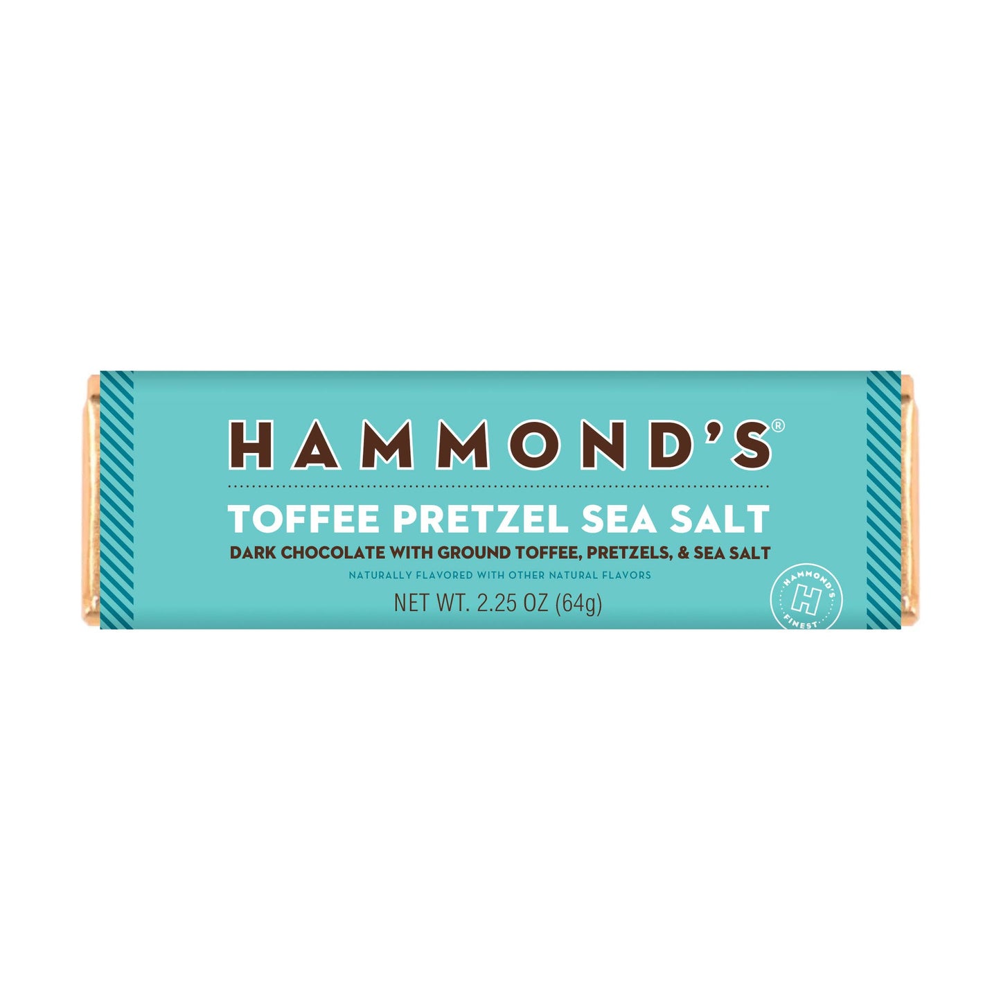 Candy Bar - Dark Chocolate - Toffee Pretzel Sea Salt -2.25oz