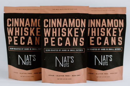 Cinnamon Whiskey Pecans | Gourmet Roasted Nuts