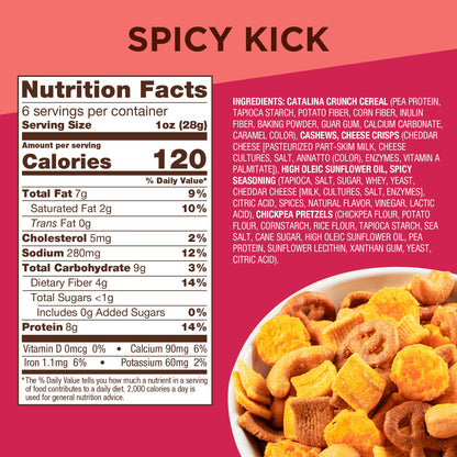 Catalina Crunch Mix Spicy Kick Keto Snack Mix
