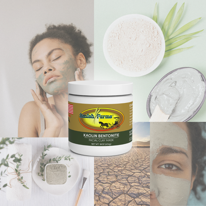 Kaolin Bentonite Facial Clay Mask
