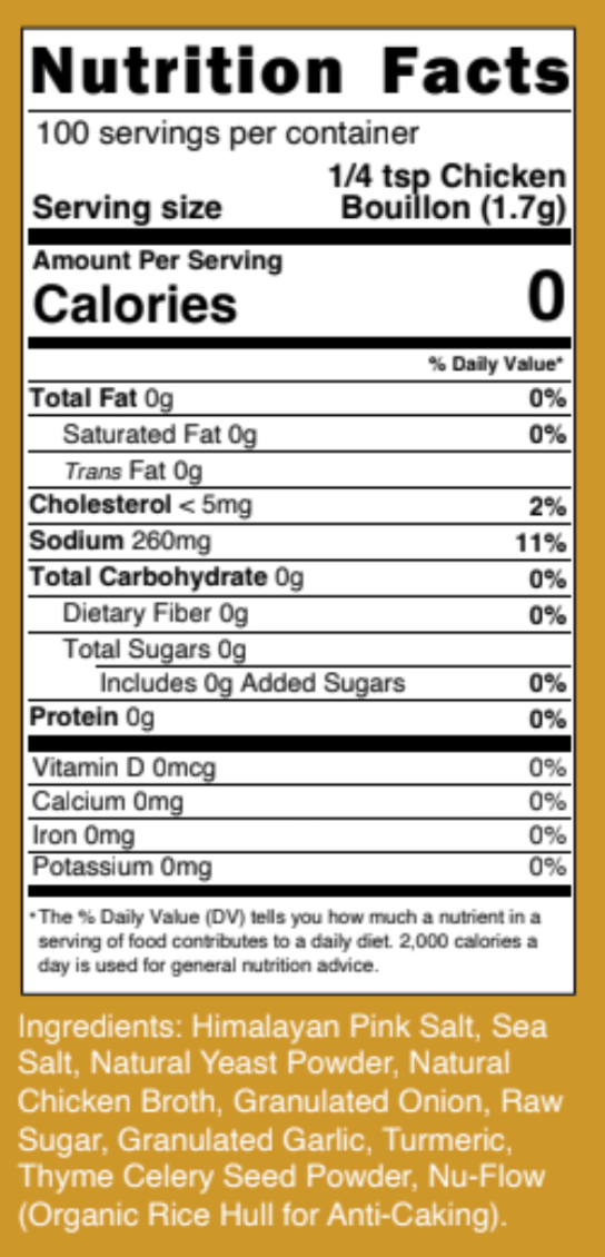 Chicken Bouillon Seasoning