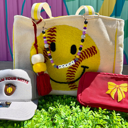Havoc Softball Bag Charm