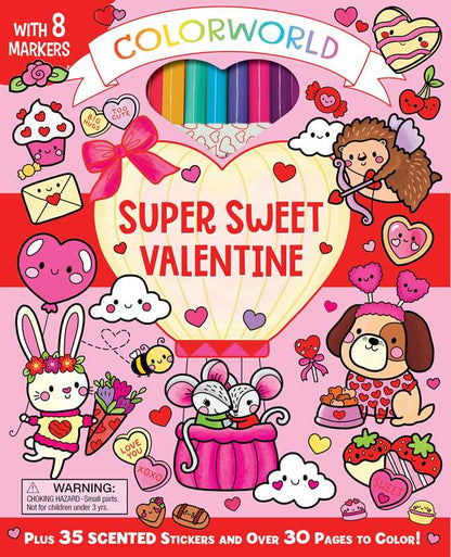 ColorWorld: Super Sweet Valentine by: Kit - Paperback; 64 pages / English